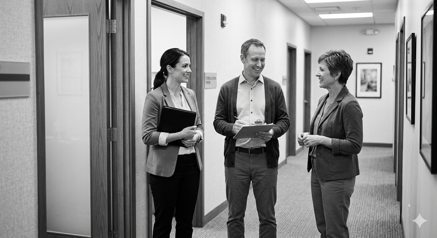 Faith Global Healthcare care professionals in a professional setting